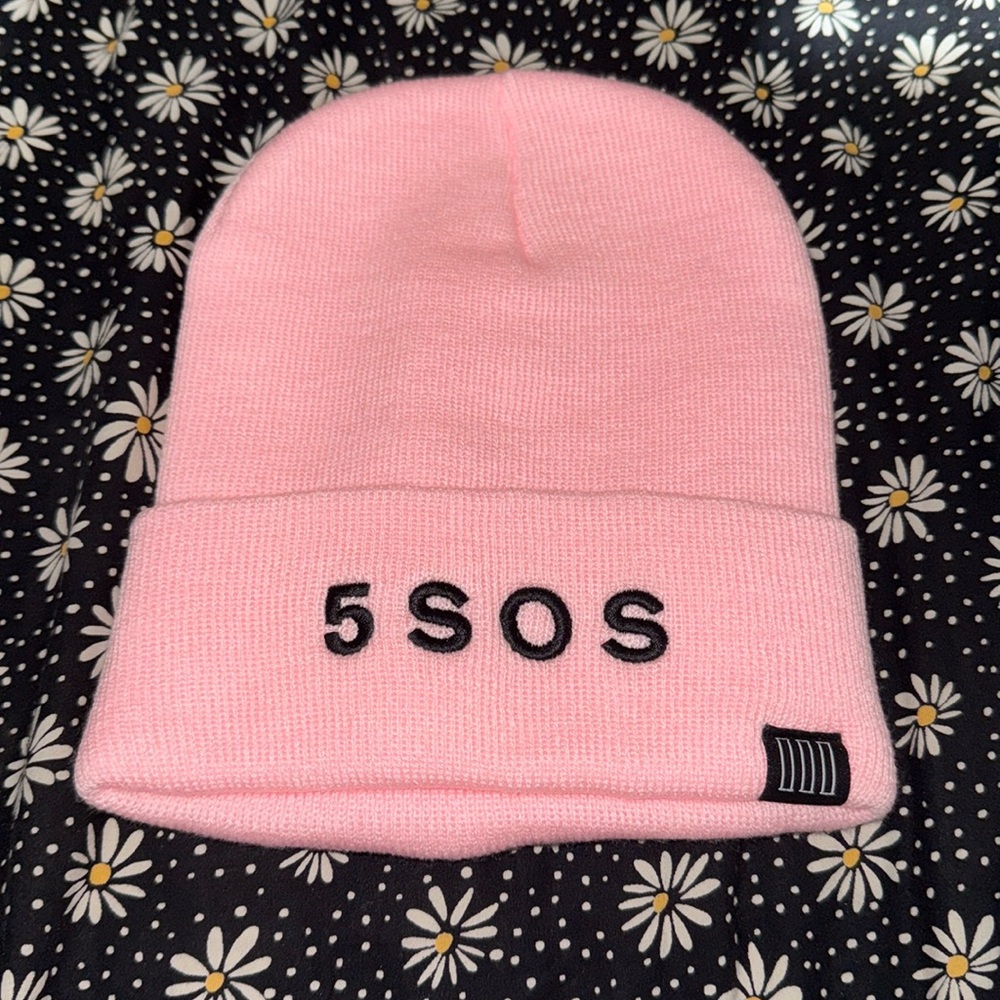 Limited Edition 5SOS Youngblood Pink Beanie